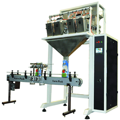 دستگاه پرکن دانه ای 4 توزین