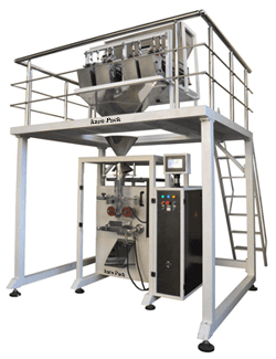 قیمت و خرید دستگاه بسته بندی دانه ای 4 توزین | کاروپک
